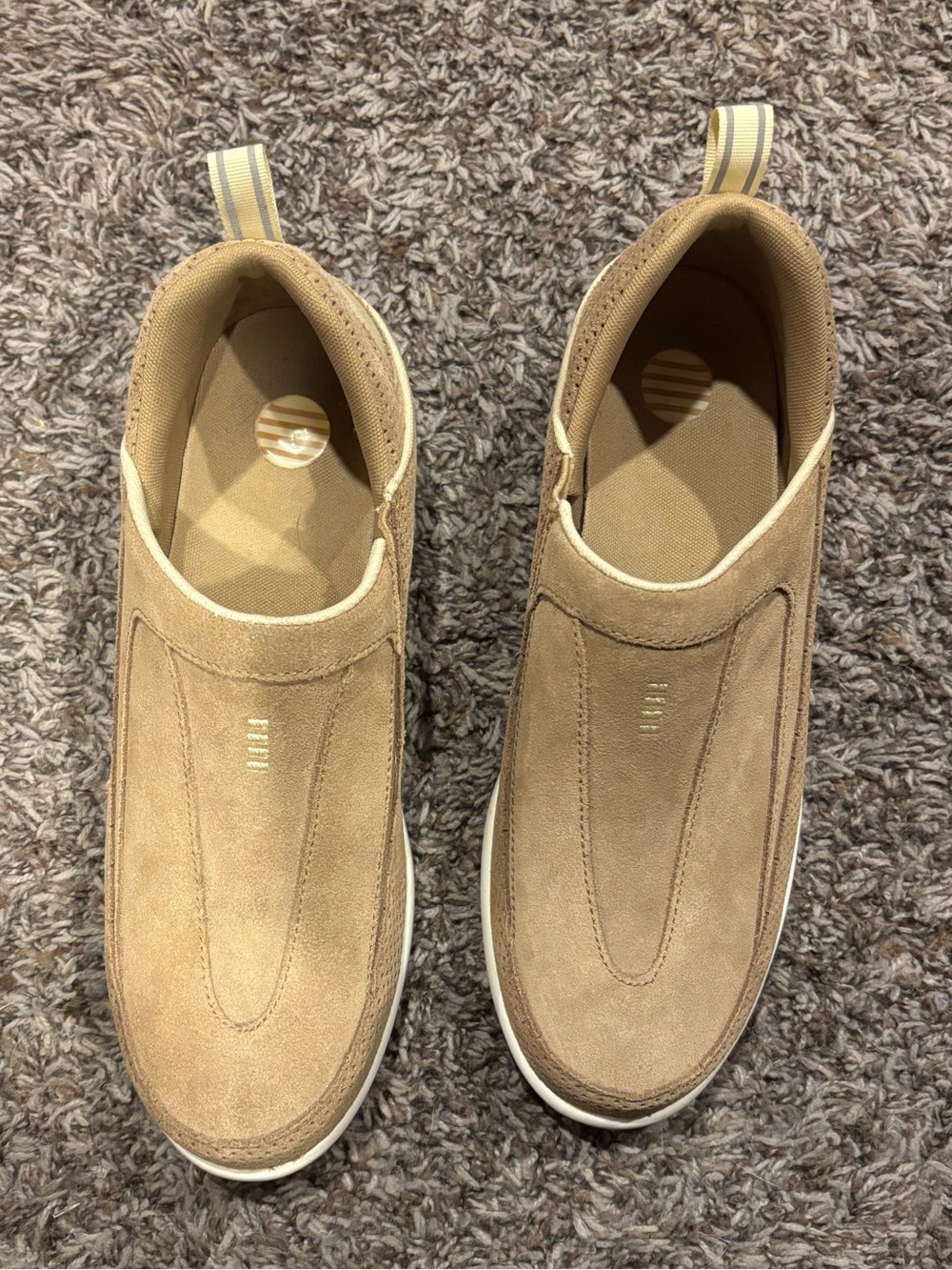 Women’s Lands End Slip-On Suede Casual Shoes